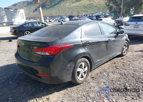2015 Hyundai Elantra Se z USA, uszkodzony, nr VIN KMHDH4AE4FU381151